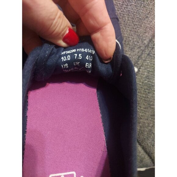 KEDS Champions Navy Canvas Lace Up Comfort Sneakers Shoes Women's Sz 10 Y2k - Picture 11 of 12